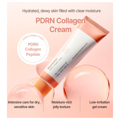 Mixsoon - Crema facial hidratante PDRN Collagen