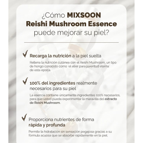 Mixsoon - Esencia facial Reishi Mushroom