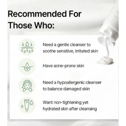 Mixsoon - Limpiador facial en espuma con centella asiática