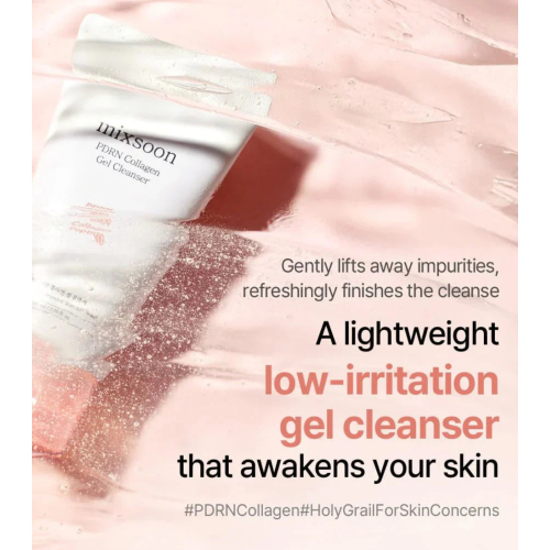 Mixsoon - *PDRN Collagen* - Gel limpiador facial