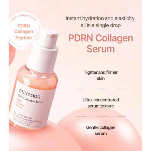 Mixsoon - *PDRN Collagen* - Sérum hidratante y reafirmante
