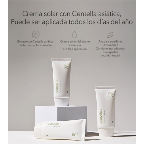 Mixsoon - Protector solar facial con Centella Asiática SPF50+ PA++++