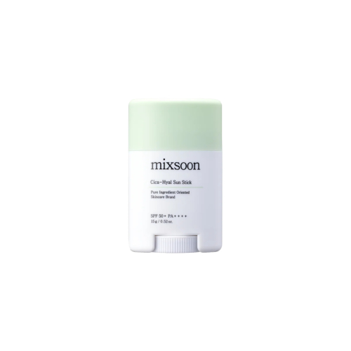 Mixsoon - Protector solar facial en stick Cica Hyal SPF50+ PA++++