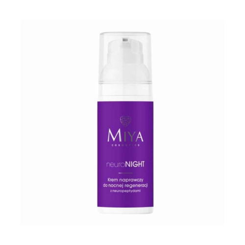Miya Cosmetics - Crema facial de noche reparadora neuroNIGHT