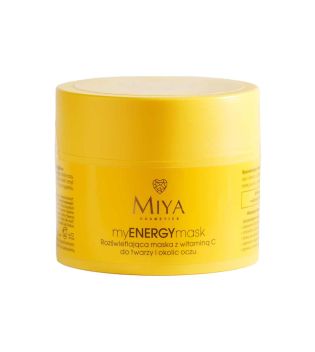 Miya Cosmetics - Mascarilla iluminadora vitamina C myENERGYmask