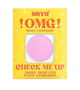 Miyo - *¡OMG!* - Sombra de ojos mate Check Me Up - 06: Cotton Candy