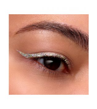 Moira - Delineador de ojos Glitter Glitter Liner - 008: Super Sparkle