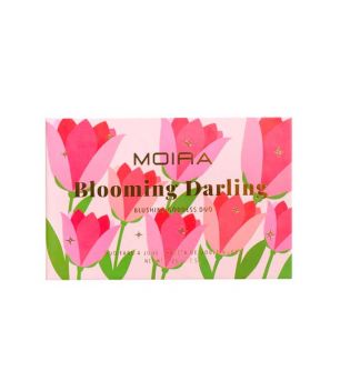 Moira - Dúo de coloretes en polvo Blushing Goddess - Blooming Darling
