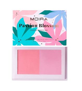 Moira - Dúo de coloretes en polvo Blushing Goddess - Passion Blossom