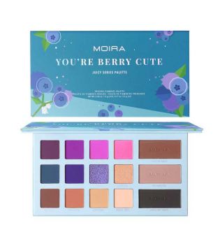 Moira - *Juicy Series* - Paleta de pigmentos prensados You're Berry Cute