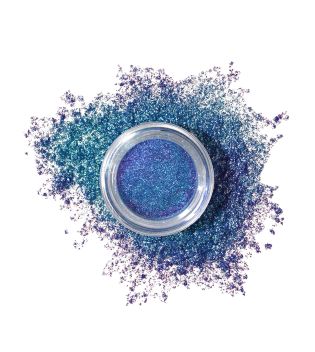Moira - Pigmentos sueltos Starstruck Chrome Loose Powder - 014: Ocean Blue