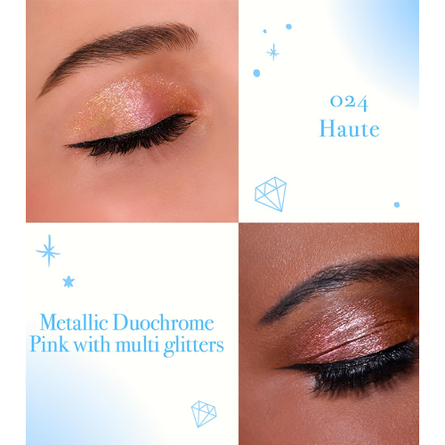 Moira - Sombra de ojos líquida Diamond Daze - 024: Haute
