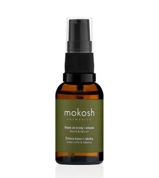 Mokosh (Mokann) - Aceite para barba y cabello - Café verde y Tabaco