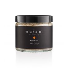 Mokosh (Mokann) - Exfoliante de sal corporal - Café y naranja
