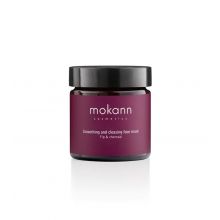 Mokosh (Mokann) - Mascarilla facial limpiadora y suavizante - Higo y carbón 15ml