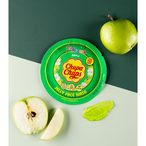 Montagne Jeunesse - 7th Heaven -  *Chupa Chups* - Mascarilla facial Jelly - Manzana