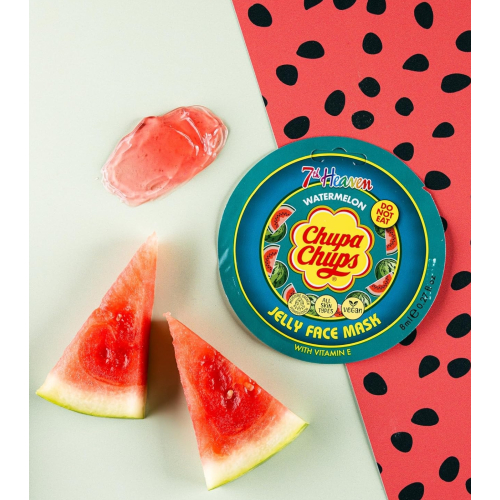Montagne Jeunesse - 7th Heaven -  *Chupa Chups* - Mascarilla facial Jelly - Sandía