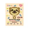 Montagne Jeunesse - 7th Heaven - Mascarilla facial Animal Mask Oso perezoso - Flor de loto y Arándano