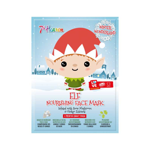 Montagne Jeunesse - 7th Heaven - Mascarilla facial nutritiva Winter Wonderland - Elfo