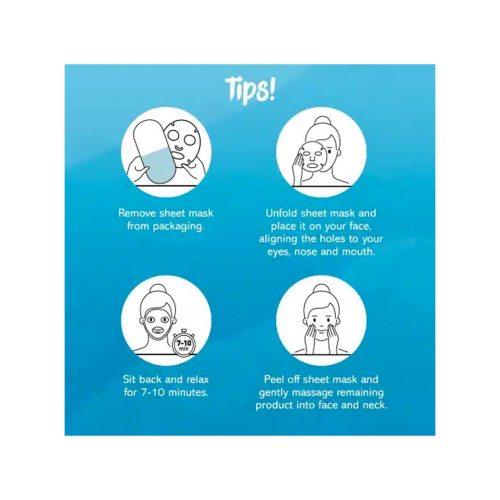 Montagne Jeunesse - 7th Heaven - Mascarilla facial Nutriactive - Ácido hialurónico