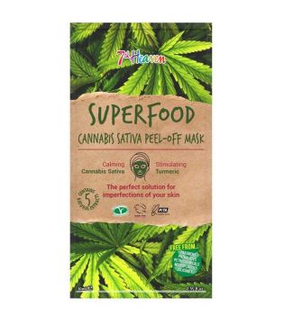 Montagne Jeunesse - 7th Heaven - Mascarilla facial Superfood - Cannabis Sativa