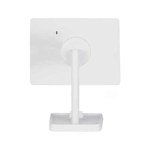 MQBeauty - Espejo de tocador recargable con iluminación LED regulable - Blanco