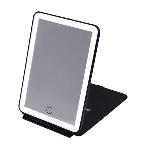 MQBeauty - Espejo de viaje recargable con iluminación led