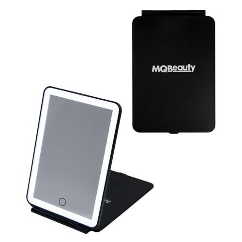 MQBeauty - Espejo de viaje recargable con iluminación led