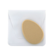 Mya - Esponja Lagrima Nitrilo para maquillaje o crema con bolsa - Marrón