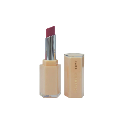 Naba Cosmetics - Barra de labios Glass Lipstick - Red Sangria