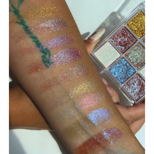 Naba Cosmetics - Paleta de pigmentos de ojos - Loto