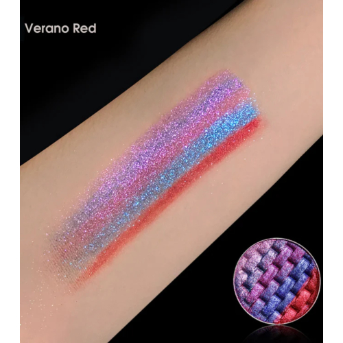 Naba Cosmetics - Pigmento cremoso Arcoiris - Verano Red