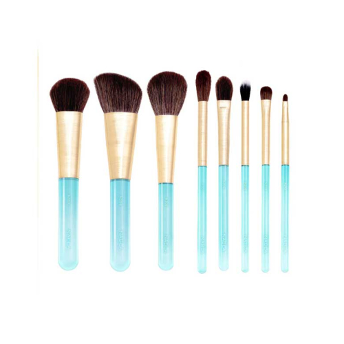 Nabla - Set de brochas de rostro y ojos Aquamarine Essential