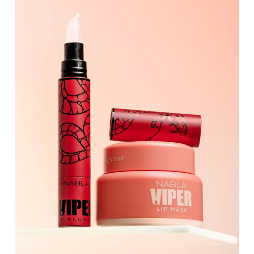 Nabla - Set de labios Viper Day voluminizador & Night Lip Treatment Kit - Peach’n apricot