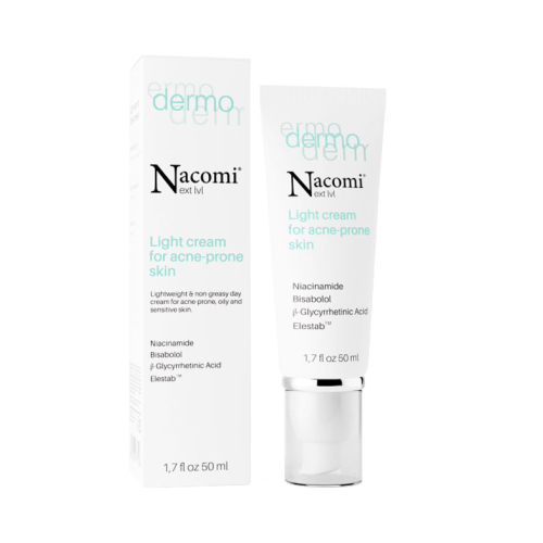 Nacomi - *Dermo* - Crema facial ligera - Pieles acnéicas