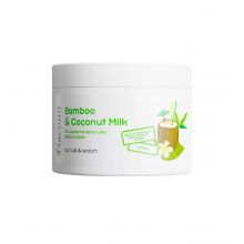 Nacomi - Exfoliante y limpiador corporal - Bamboo & Coconut Milk