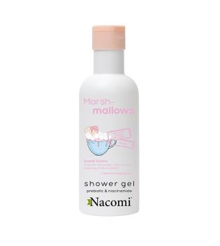 Nacomi - Gel de ducha calmante - Marshmallow