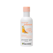 Nacomi - Gel de ducha energizante - Naranja y Papaya