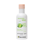 Nacomi - Gel de ducha nutritivo - Aguacate y Aloe Vera