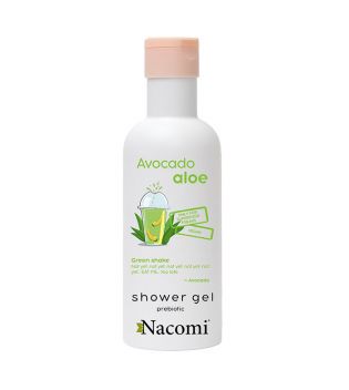 Nacomi - Gel de ducha nutritivo - Aguacate y Aloe Vera