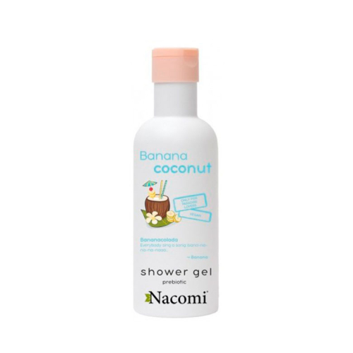 Nacomi - Gel de ducha suavizante - Plátano y Coco