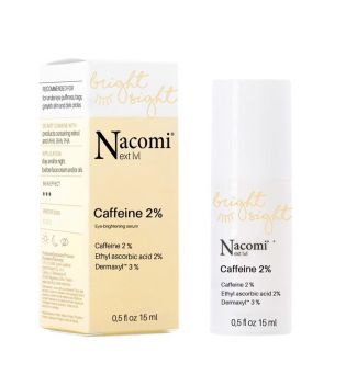 Nacomi - *Next Level* - Sérum iluminador para el contorno de ojos Cafeina 2%