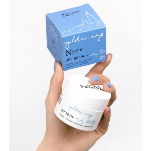 Nacomi - *Next Lvl* - Crema facial ultraligera SPF50 PA++++ Golden Rays City