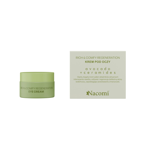 Nacomi - *Rich & Comfy Regeneration* - Contorno de ojos con aguacate y ceramidas