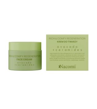 Nacomi - *Rich & Comfy Regeneration* - Crema facial regenerador con aguacate y ceramidas