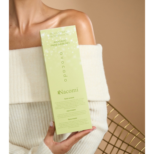 Nacomi - Set de regalo para cuidado facial - Avocado Rich and Comfy Regeneration