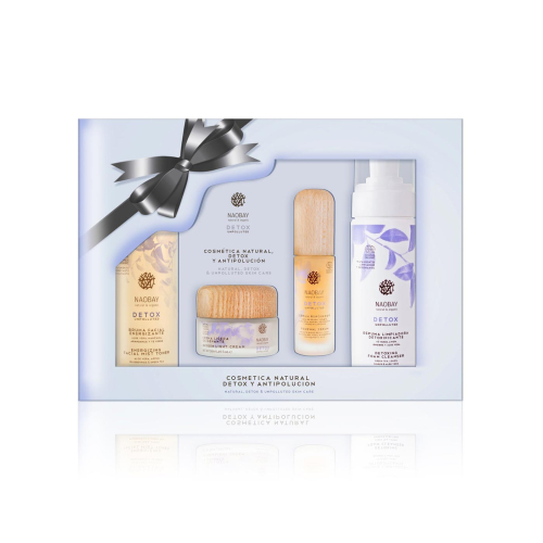 Naobay - Set de cuidado facial natural, detox y antipolución