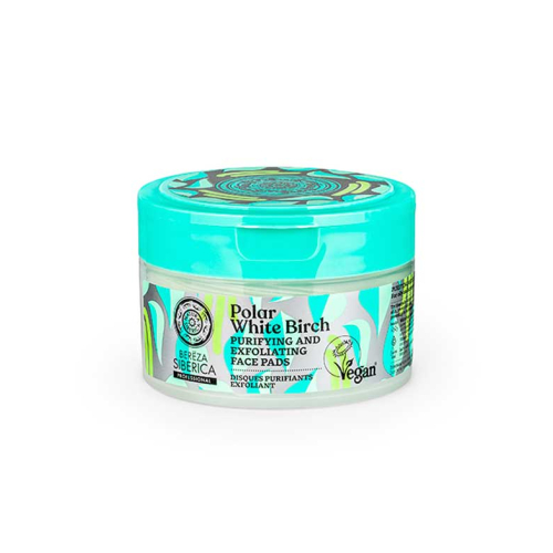 Natura Siberica - *Berëza Siberica* - Discos purificantes y exfoliantes