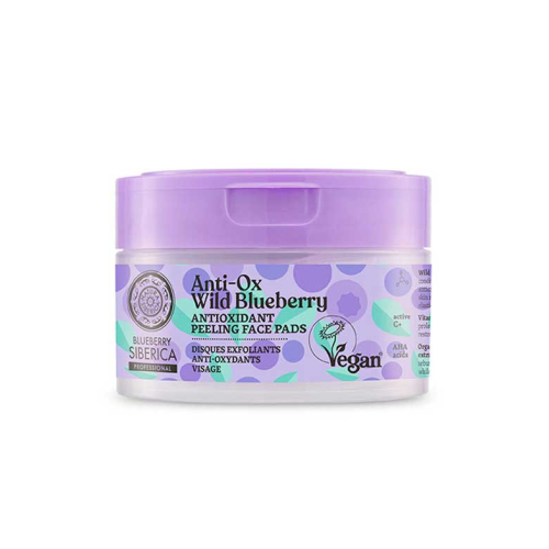 Natura Siberica - *Blueberry Siberica* - Discos faciales exfoliantes antioxidantes