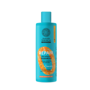 Natura Siberica - Champú Oblepikha reparador de queratina - Para cabello seco y dañado